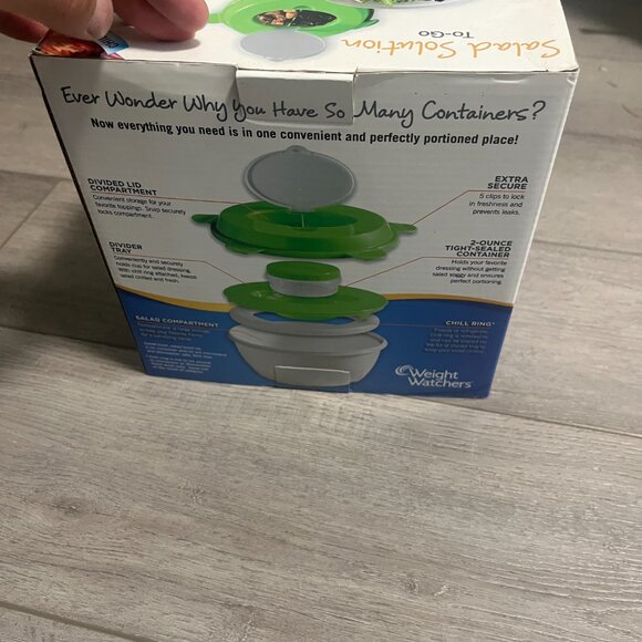 3/$15 New Weight Watchers Salad Solution To-Go Container Chillable Kitchen Tools - Picture 4 of 6
